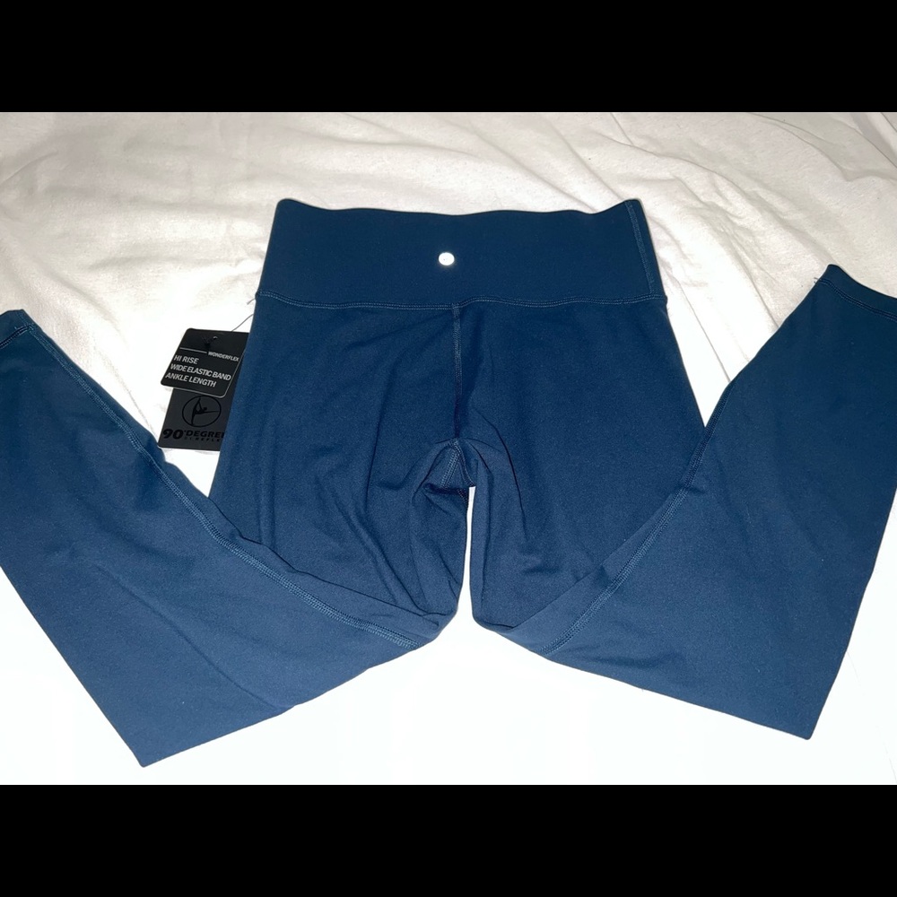 90 Degree by Reflex Spring Teal Legging (High Rise)